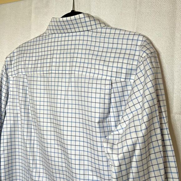 David Donahue Luxury Non-Iron Trim Fit Dress Shirt 100% Cotton - Picture 10 of 10